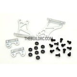 1/10 RC Racing Car Alloy Aluminum 32x 25mm GT Wing Rear Spoiler Stand - Silver