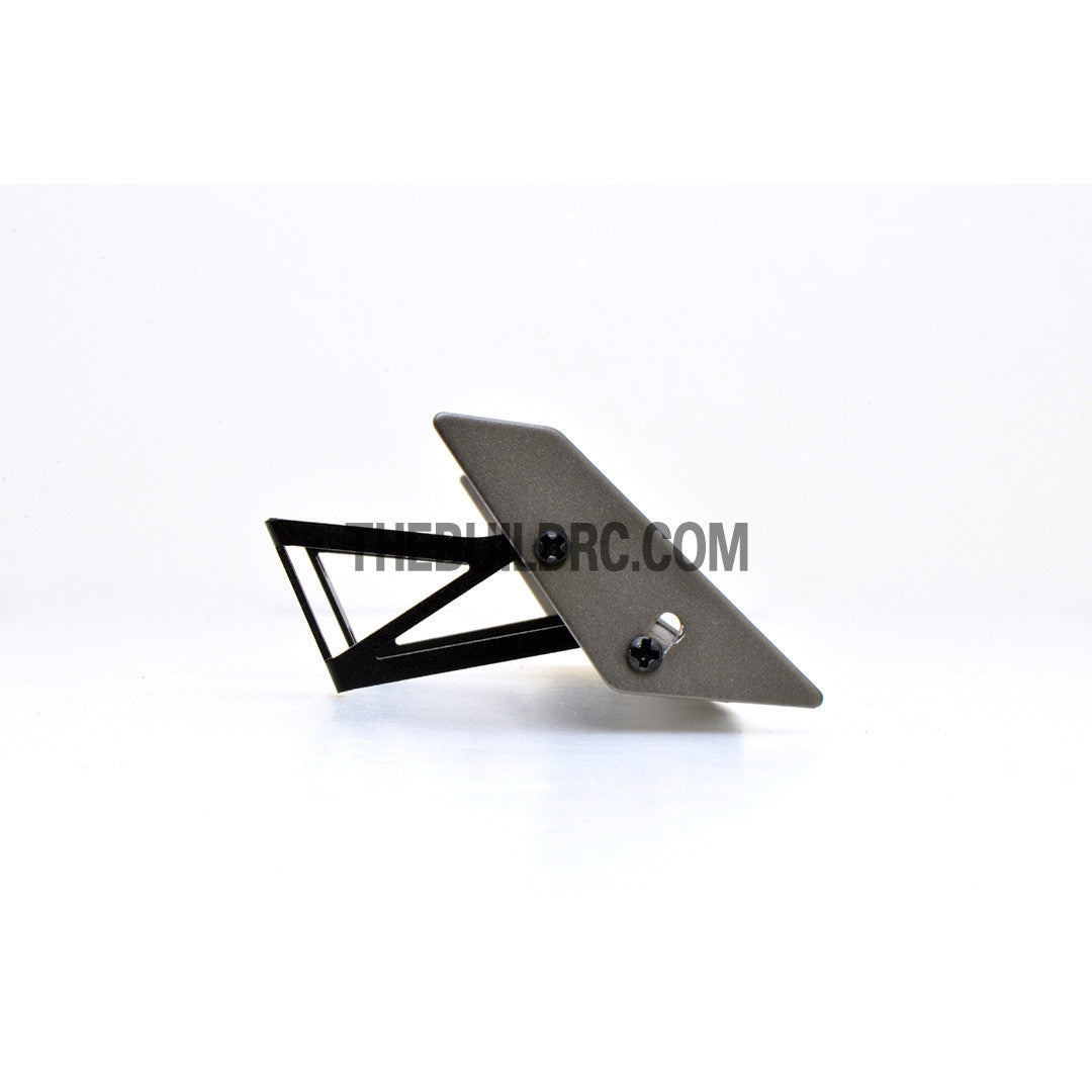 1/10 RC Racing Car Alloy Aluminum 36 x 23mm GT Wing Rear Spoiler Stand - Black