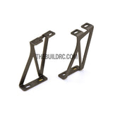 1/10 RC Racing Car Alloy Aluminum 36 x 23mm GT Wing Rear Spoiler Stand - Grey