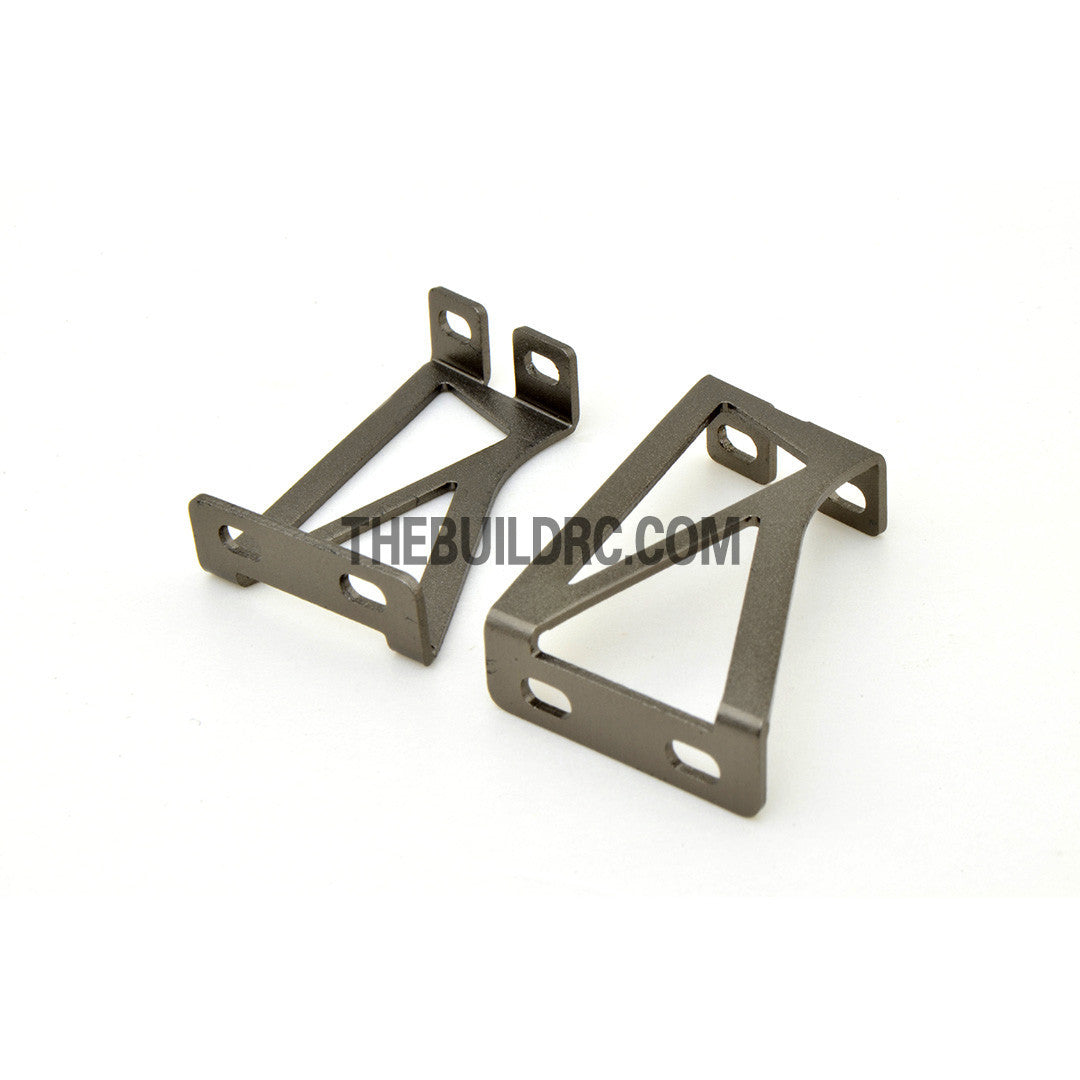 1/10 RC Racing Car Alloy Aluminum 36 x 23mm GT Wing Rear Spoiler Stand - Grey