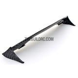 1/10 RC Racing Car 188x34mm Carbon Fiber Pattern GT Wing Rear Spoiler (Shiny)