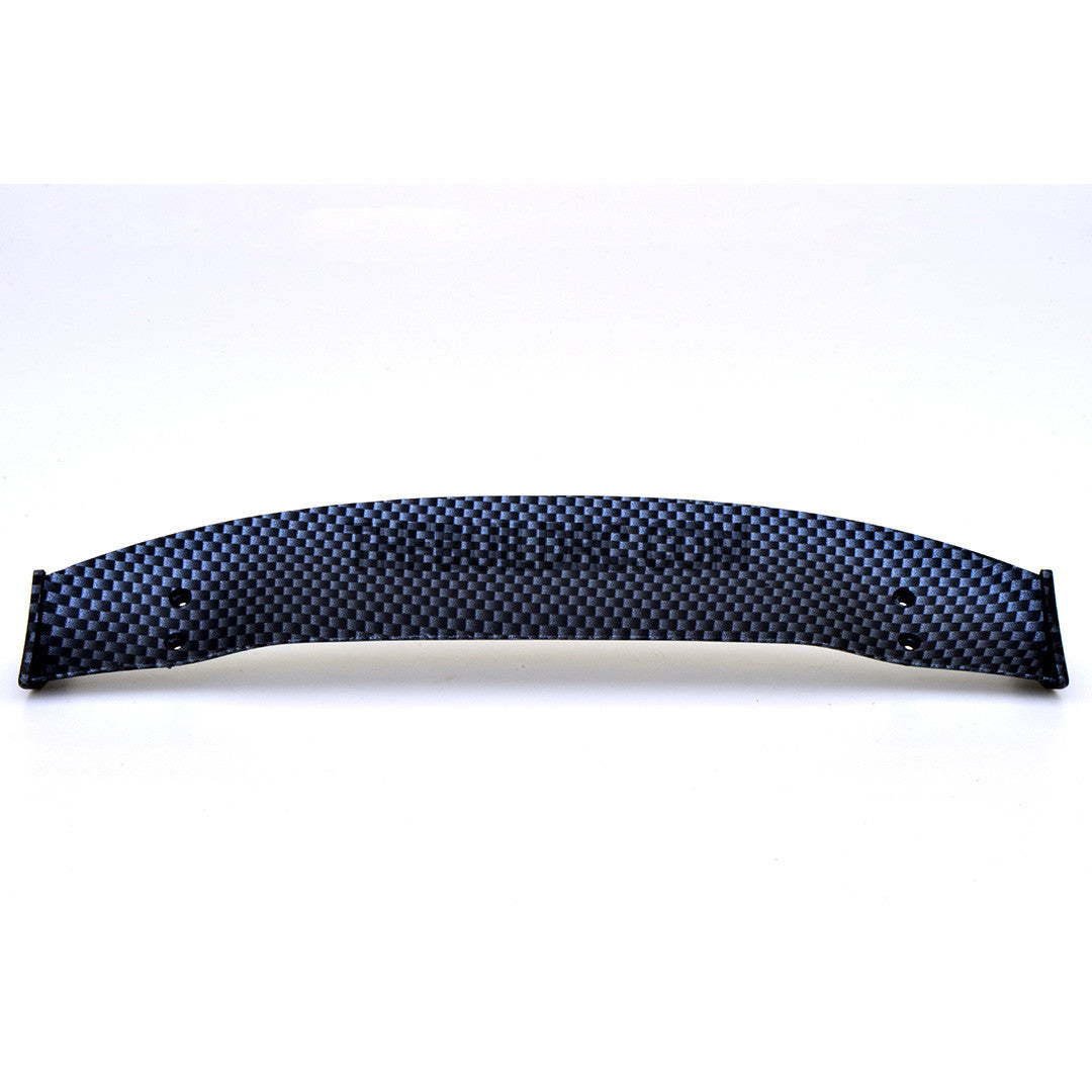 1/10 RC Racing Car 188x34mm Carbon Fiber Pattern GT Wing Rear Spoiler (Mat)