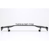 1/10 RC Racing Car 180x28mm Carbon Fiber Pattern GT Wing Rear Spoiler with Stand Style B