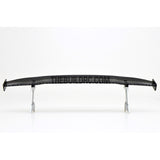 1/10 RC Racing Car 190x33mm Carbon Fiber Pattern GT Wing Rear Spoiler with Stand Style A