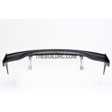 1/10 RC Racing Car 180x28mm Carbon Fiber Pattern GT Wing Rear Spoiler with Stand