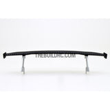 1/10 RC Racing Car 189x33mm Carbon Fiber Pattern GT Wing Rear Spoiler with Stand