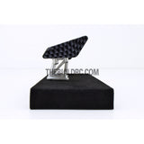 1/10 RC Racing Car 185x28mm Carbon Fiber Pattern GT Wing Rear Spoiler with Stand