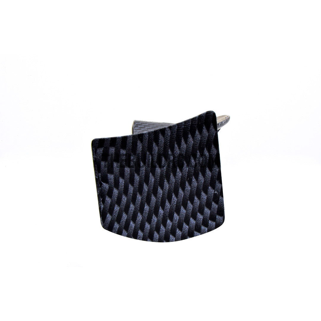 1/10 RC Racing Car 170x31mm Carbon Fiber Pattern GT Wing Rear Spoiler with Stand Style B