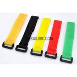 L210 x W20mm RC Model Gyro Battery Holder Velcro Magic Tape (5pcs)
