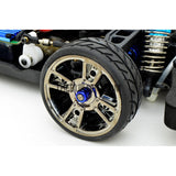 1/18 RC Car 3mm Alloy Wheel Rim Hex Lock Nut 10pcs - Dark Blue