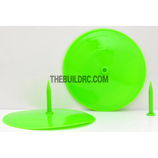 RC Car Racing Practice Plastic Road Plate - Dark Green