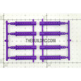RC Car Extended Body Stand / Pole (8 pcs) - Purple