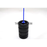 RC Car Plastic Wheel Stand Holder with Clips 5pcs - Dark Blue
