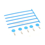 RC Car Plastic Wheel Stand Holder with Clips 5pcs - 8 colors