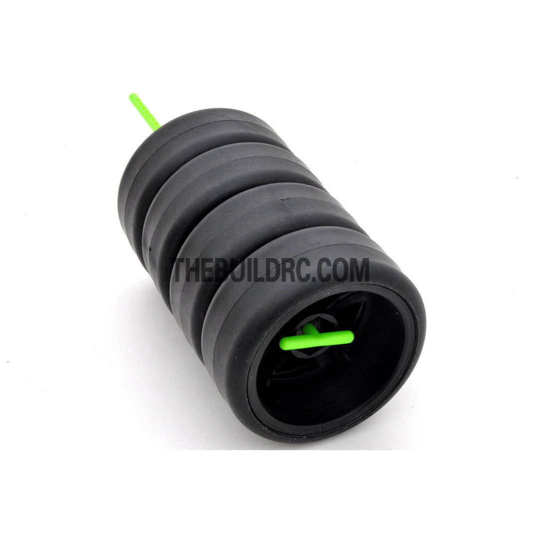 RC Car Plastic Wheel Stand Holder with Clips 5pcs - Green