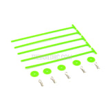 RC Car Plastic Wheel Stand Holder with Clips 5pcs - 8 colors