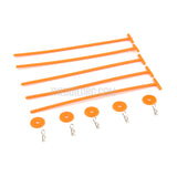 RC Car Plastic Wheel Stand Holder with Clips 5pcs - 8 colors