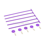 RC Car Plastic Wheel Stand Holder with Clips 5pcs - 8 colors