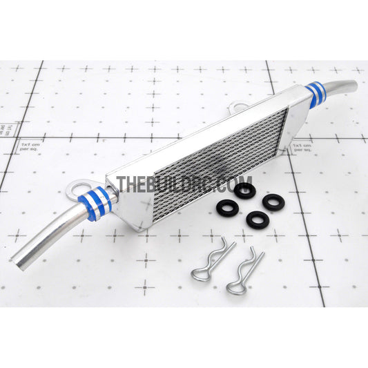 1/10 RC Car Alloy Inter-cooler Kit for Suit Tamiya HPI Traxxas Yokomo Hot Bodies
