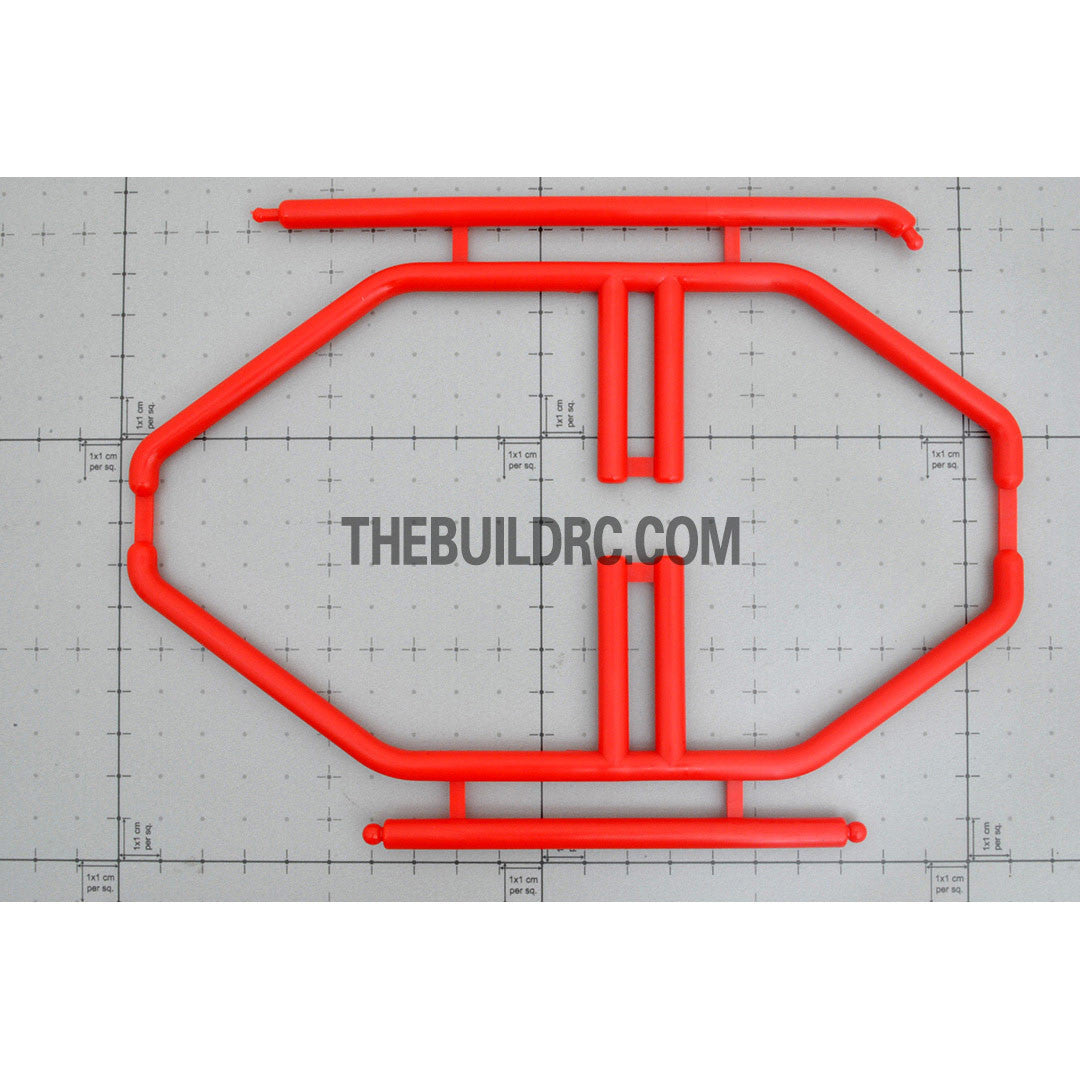 RC Racing Car Anti Roll Bar / Safeguard - Red