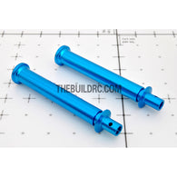 63mm Alloy Adjustable Body Stand / Pole (2pcs) - Blue