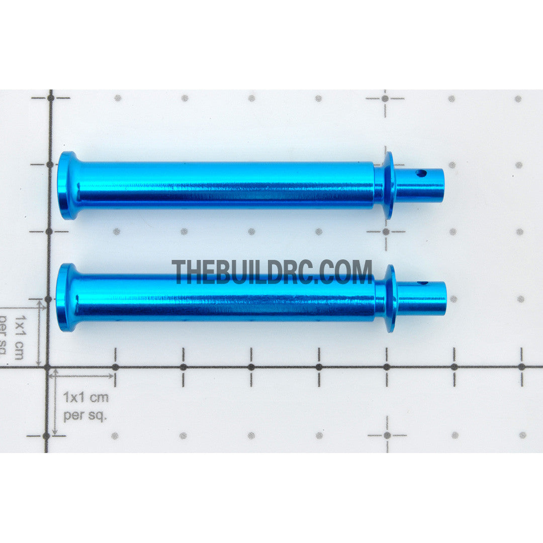 63mm Alloy Adjustable Body Stand / Pole (2pcs) - Blue