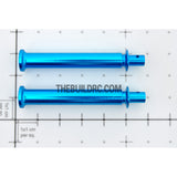 63mm Alloy Adjustable Body Stand / Pole (2pcs) - Blue