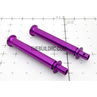 63mm Alloy Adjustable Body Stand / Pole (2pcs) - Purple