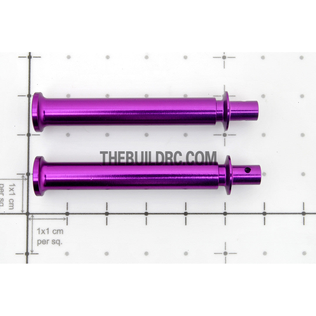 63mm Alloy Adjustable Body Stand / Pole (2pcs) - Purple