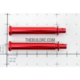 63mm Alloy Adjustable Body Stand / Pole (2pcs) - Red