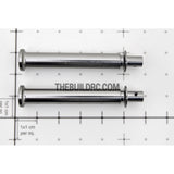 63mm Alloy Adjustable Body Stand / Pole (2pcs) - Silver