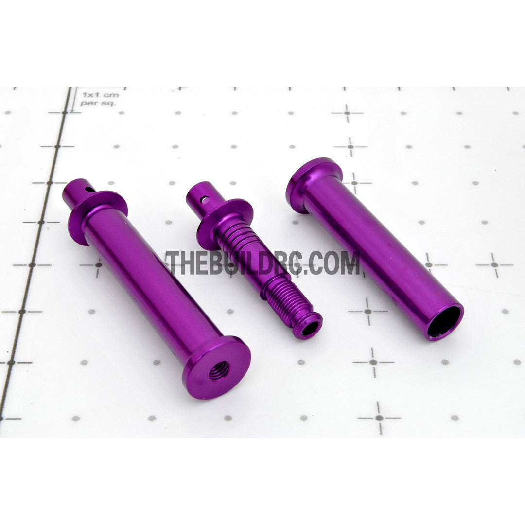 53mm Alloy Adjustable Body Stand / Pole (2pcs) - Purple