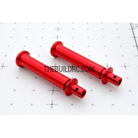 53mm Alloy Adjustable Body Stand / Pole (2pcs) - Red