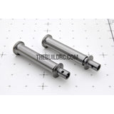 53mm Alloy Adjustable Body Stand / Pole (2pcs) - Silver