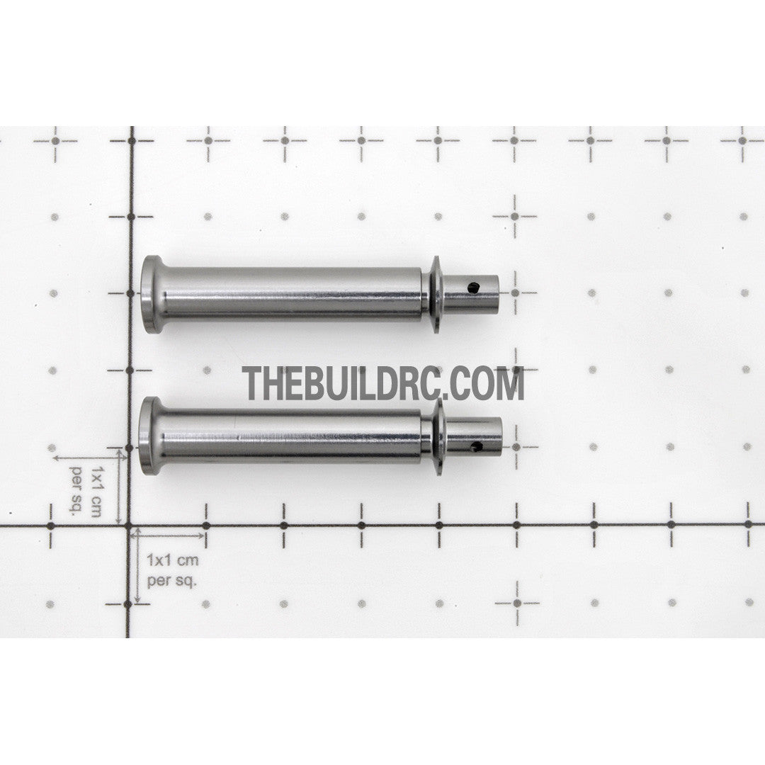 53mm Alloy Adjustable Body Stand / Pole (2pcs) - Silver