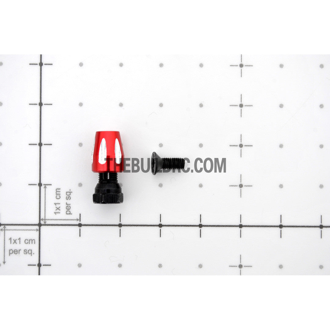 RC EP Car Boat Alloy CNC Antenna Holder - Red