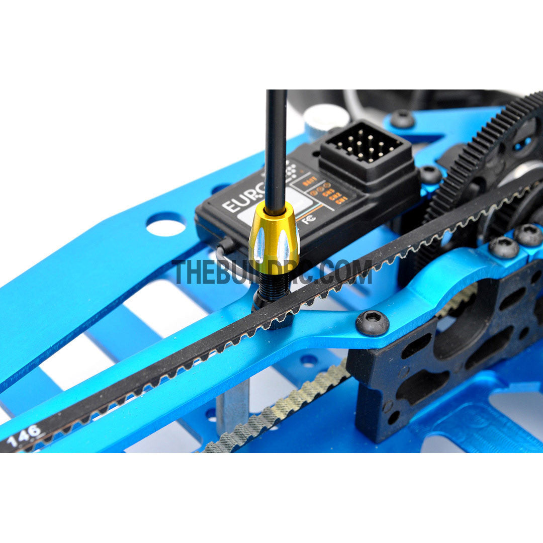 RC EP Car Boat Alloy CNC Antenna Holder - Yellow