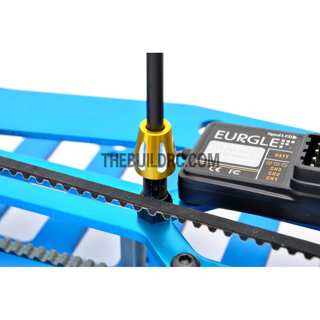 RC EP Car Boat Alloy CNC Antenna Holder - Yellow