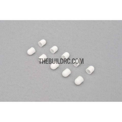 5mm Silicon LED Light Bulb Cap - White