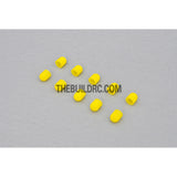 5mm Silicon LED Light Bulb Cap - Yellow
