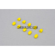 5mm Silicon LED Light Bulb Cap - Yellow