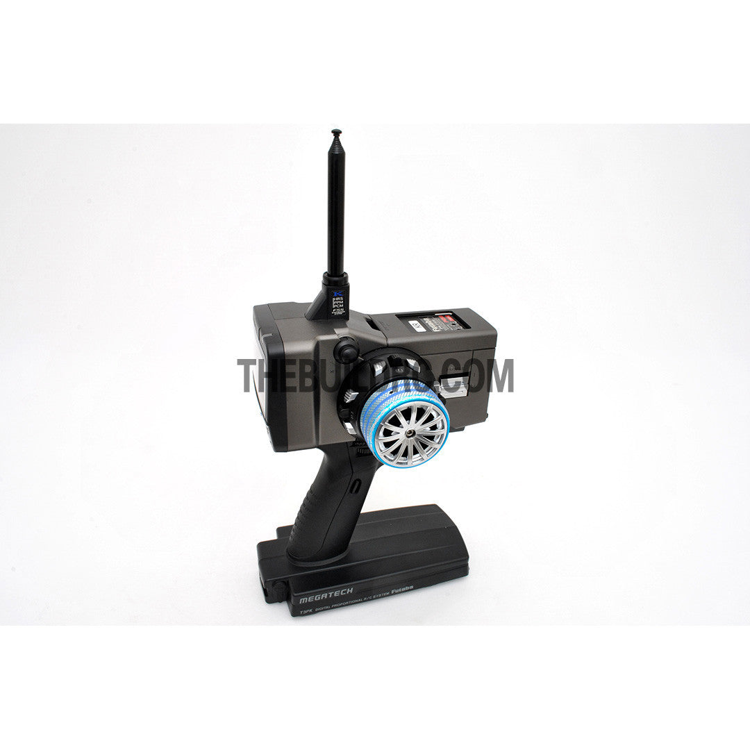 RC Car / Boat Radio Aluminum Steering Wheel for Futaba / Eurgle Radio - Light Blue