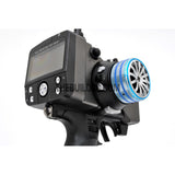 RC Car / Boat Radio Aluminum Steering Wheel for Futaba / Eurgle Radio - Light Blue