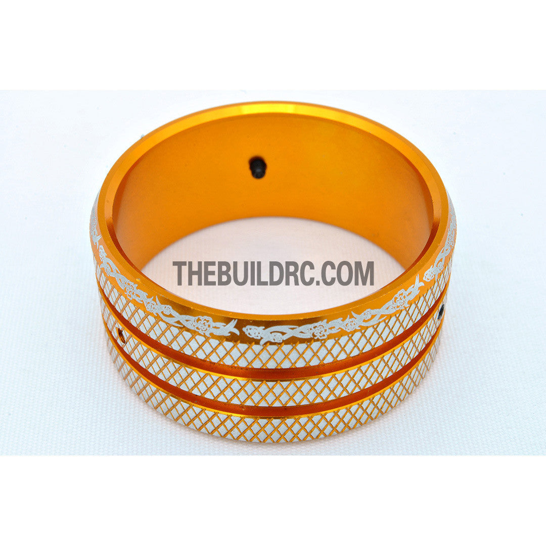 RC Car / Boat Radio Aluminum Steering Wheel for Futaba / Eurgle Radio - Gold