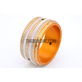 RC Car / Boat Radio Aluminum Steering Wheel for Sanwa M11 / MT-4 Radio - Gold