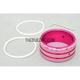 RC Car / Boat Radio Aluminum Steering Wheel for Sanwa M11 / MT-4 Radio - Pink