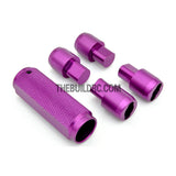 RC Car Push Rod Adjuster (4 Sizes) - Purple