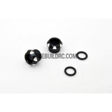 RC Car 5mm LED Light Bulb CNC Cover Protector - Black