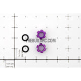 RC Car 5mm LED Light Bulb CNC Cover Protector - Purple