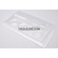 1/10 RC On-Road PC Polycarbonate Transparent Rally Touring Dashboard and Steering